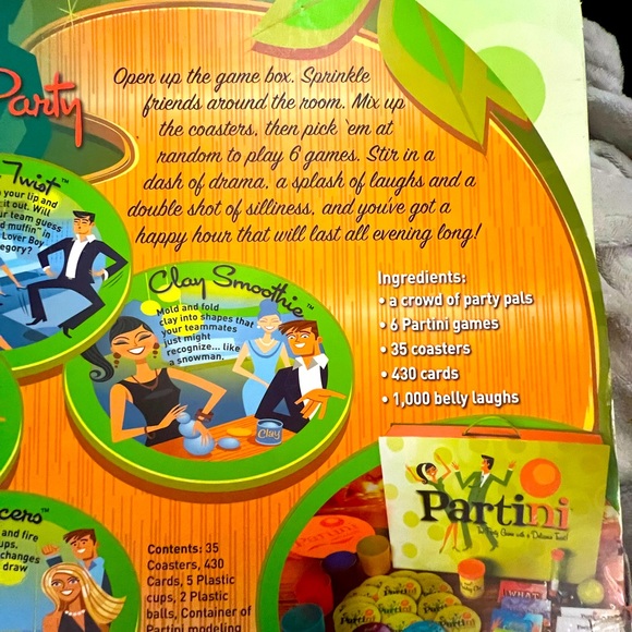 PARTINI GAME FOR ADULTS/THE PARTY GAME WITH A DELICIOUS TWIST! - Picture 3 of 12